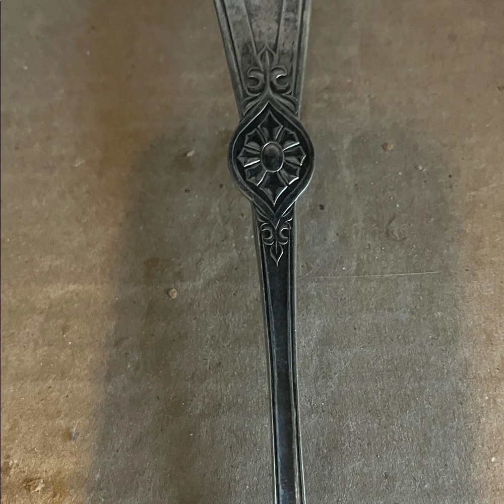 Elegant Silver Plate Serving Ladle English